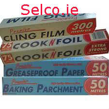 Cling Film Selco.ie tin Foil- Baking