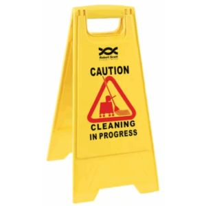 Caution Cleaning Safety Sign Selco.ie Hygiene Products