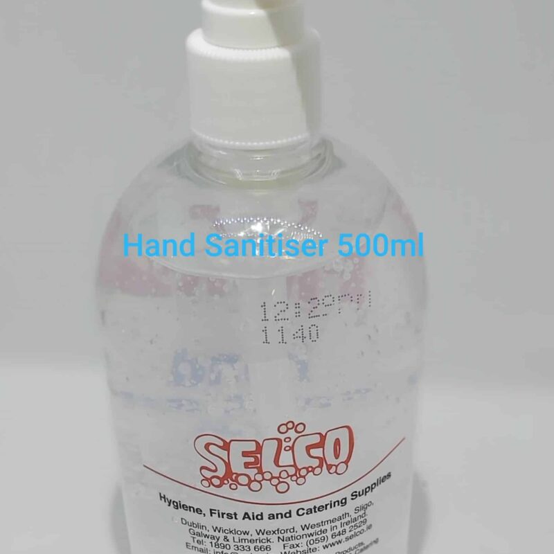 Alternative view of Hand Sanitising Gel Pump Bottle - Safe Hands
