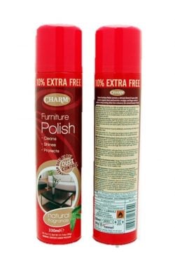 Furniture Polish Aerosol 2pk (Office polish )