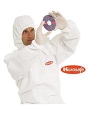 Microsafe Coverall hooded suit