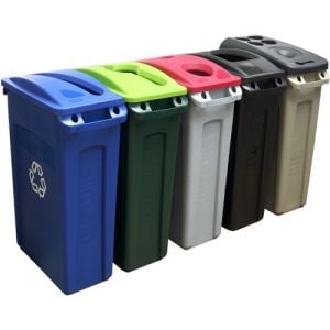 school waste bins