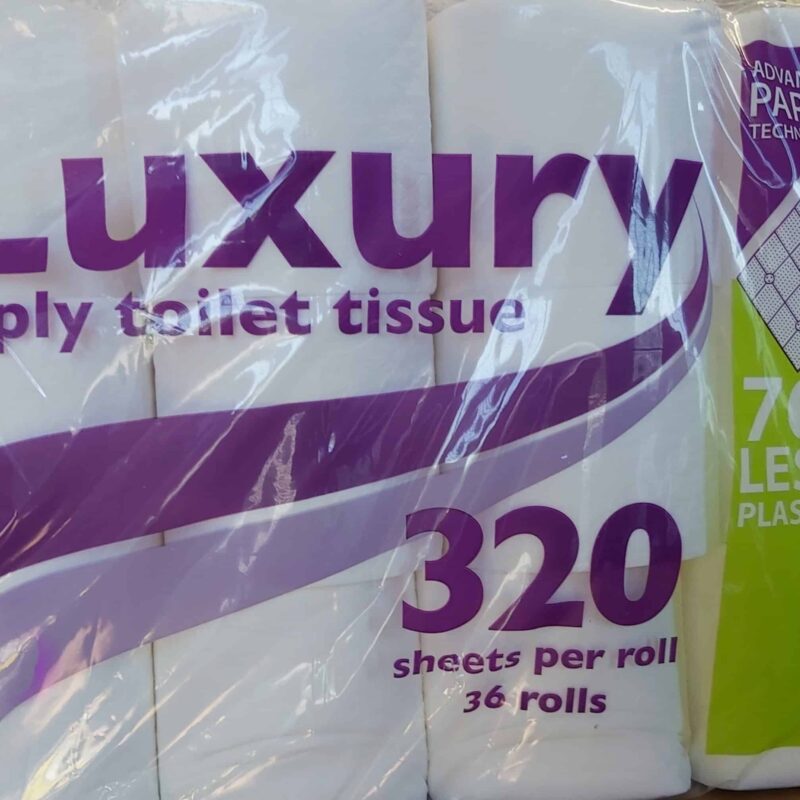 320 Sheet Luxury Toilet Roll Selco.ie
