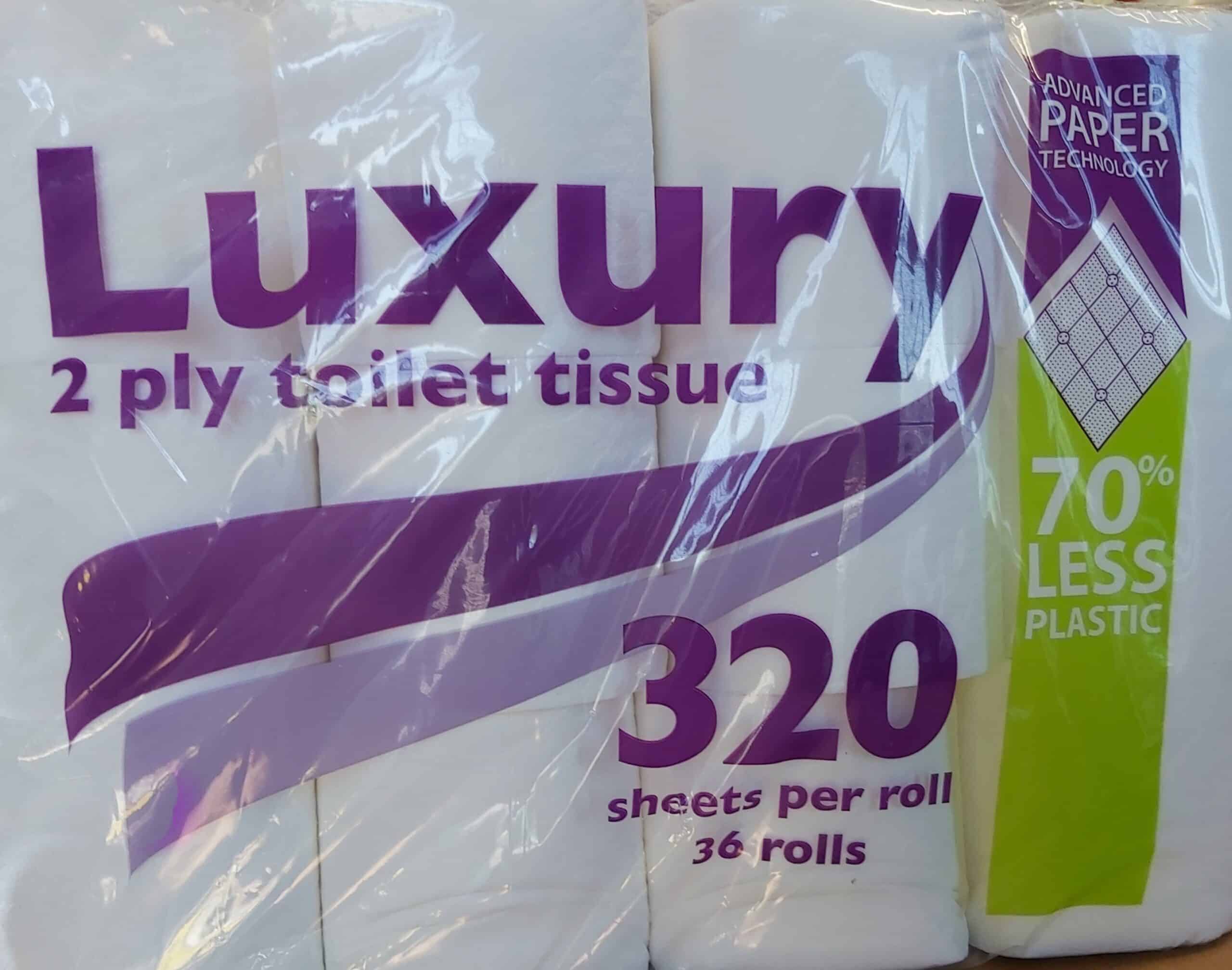 320 Sheet Luxury Toilet Roll Selco.ie