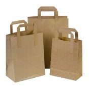 catering selco bags carrier kraft Brown