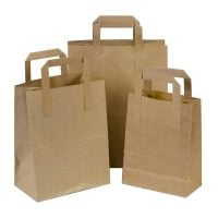 catering selco bags carrier kraft Brown