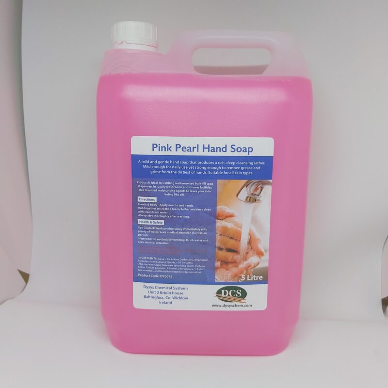 Pink Hand Soap Perlised- Dysys Pink Pearl -