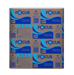 Focus Hand Towels Z Fold White, Selco.ie