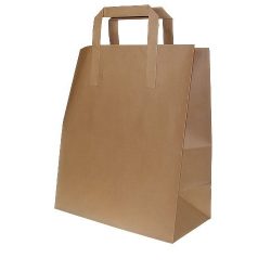 Brown Kraft Carrier Bags Selco