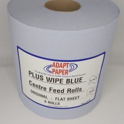 TM 2 Plus Wipe Blue Centrefeed