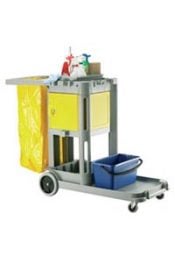 trolley with safe box