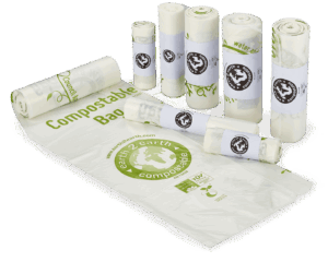 Ivory Green Biodegradable - Compostable Bin Bag Strong Food Waste - 100% BioDegradable