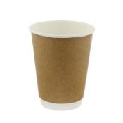 compostable d/wall brown cup