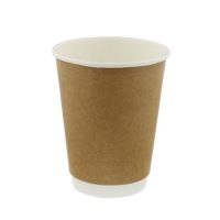 compostable d/wall brown cup