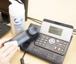 Computer and phone sanitiser wipes