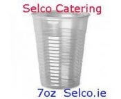 Water Cups Clear 7oz Selco Catering