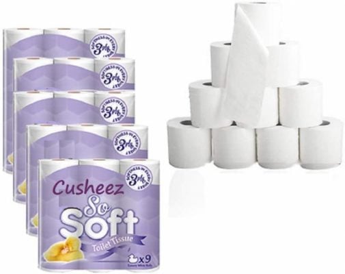 Luxury Toilet Roll Adapt Paper 40 Pk