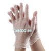 Clear vinyl gloves - selco.ie