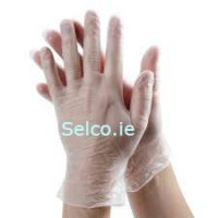 Clear vinyl gloves 1000 Cs