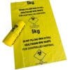 Yellow-Clinical-Waste-Bag-6kg-17x26-Selco.ie_