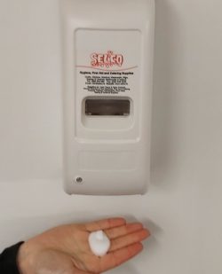 Hands Free Dispenser Touchless Selco Hygiene