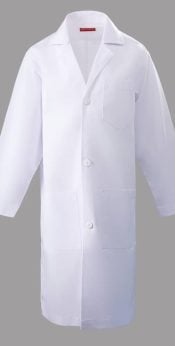 Lab Coat With Velcro Close - Selco.ie