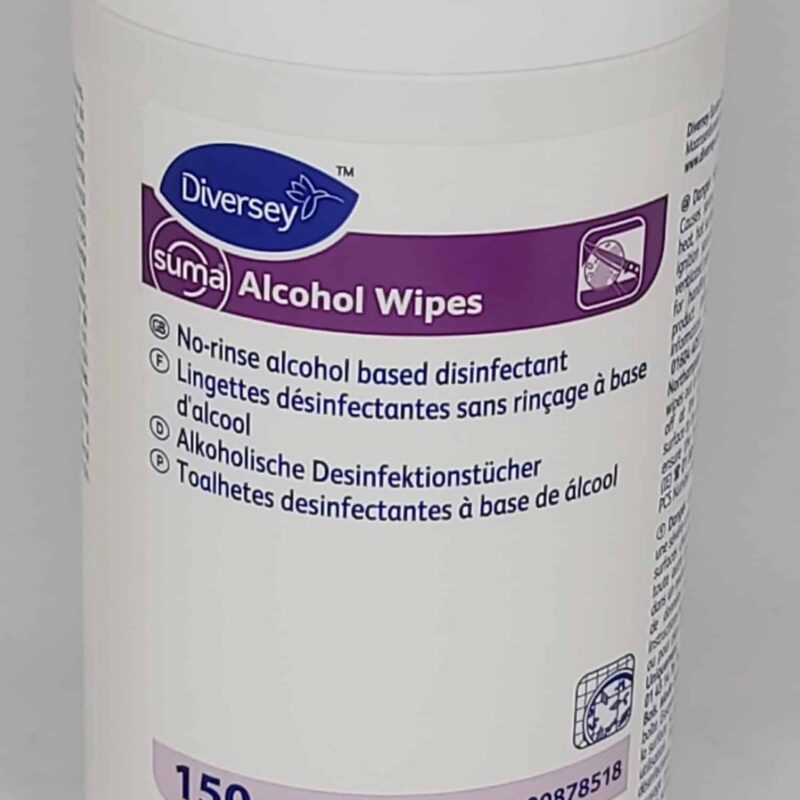 Suma Alcohol Sanitiser Wipes - Selco Hygiene Supplies