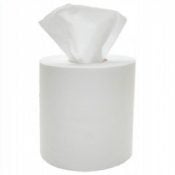 white hand towel roll- selco hygiene