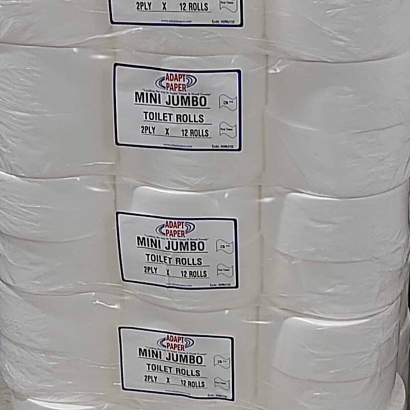Mini Jumbo Toilet Roll 5 Case Deal