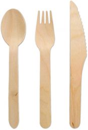 Eco Safe Wooden Cutlery Selco.ie
