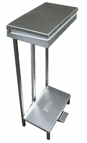 Metal Frame Pedal Sack Bin - Selco.ie