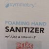 Symmetry Foam Hand Sanitiser Selco.ie