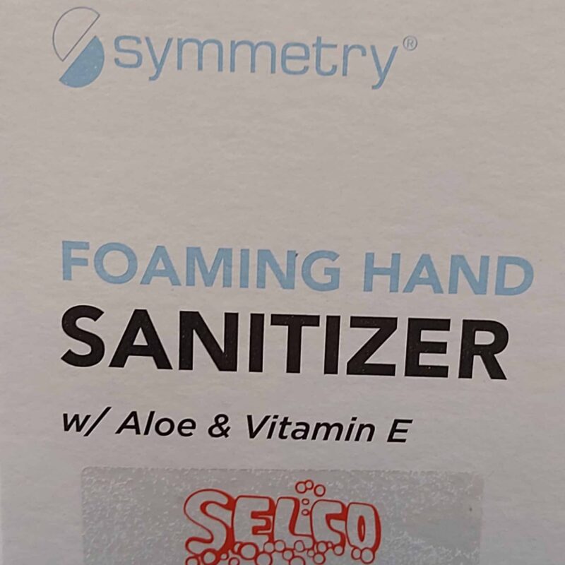 Symmetry Foam Hand Sanitiser Selco.ie