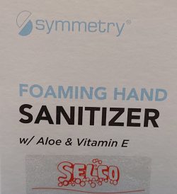 Symmetry Foam Hand Sanitiser Selco.ie