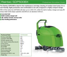 Selco SDP500 Floor Scrubber Drier