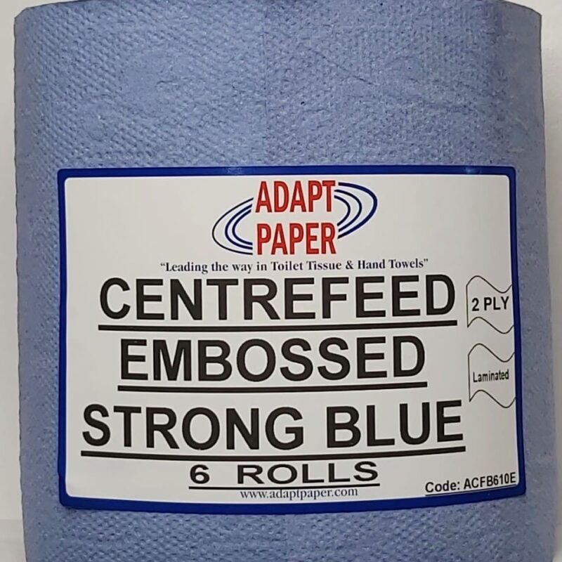 Centrefeed Blue Roll 2ply 6 Pack Selco.ie