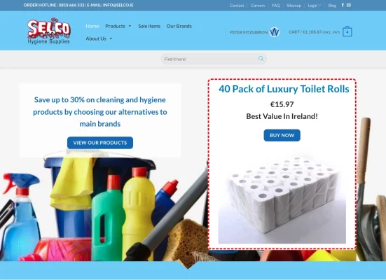 Cleaning Products 4 Less at Selco.ie