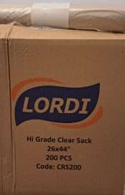 Clear Sacks Bin Bags Selco.ie Strong Refuse Sack