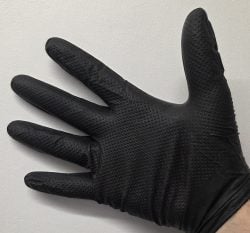 Black Gripster Nitrile Glove Selco.ie Ireland No1 Garage Glove