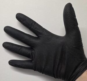 Black Gripster Nitrile Glove Selco.ie Ireland No1 Garage Glove