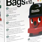Numatic Hoover Vacuum Cleaner Dust Bags NVM-1CH Pack of 10 - Selco.ie