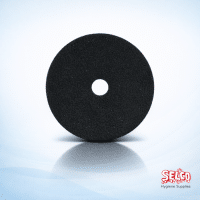 Box of five 17 inch Black Max floor stripping pads for professional floor machines
