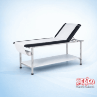 A bulk case of 9 white 20-inch medical couch rolls for surgery treatment beds