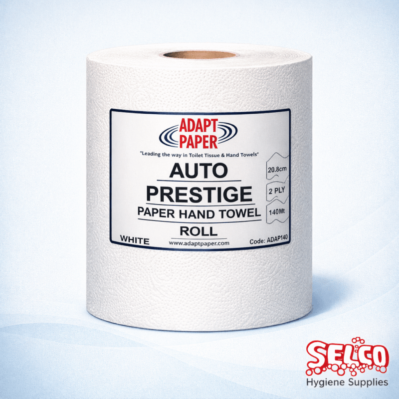 Auto cut hand towels white 21cm price Ireland universal system roll