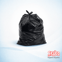 Black strong refuse bags 26x44 160lt price Ireland heavy duty industrial