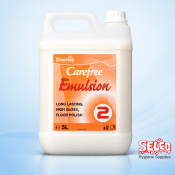 Carefree Shine & Care 5 Litre Floor Polish bottle for professional high gloss finish