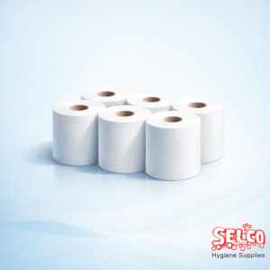 Centrepull wipe dispenser refill white roll price Ireland 2-ply embossed