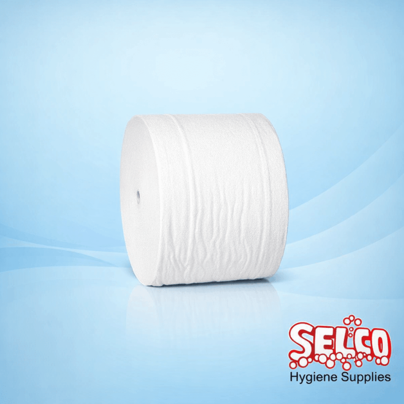 Compact coreless toilet paper price Ireland 2 ply pure soft
