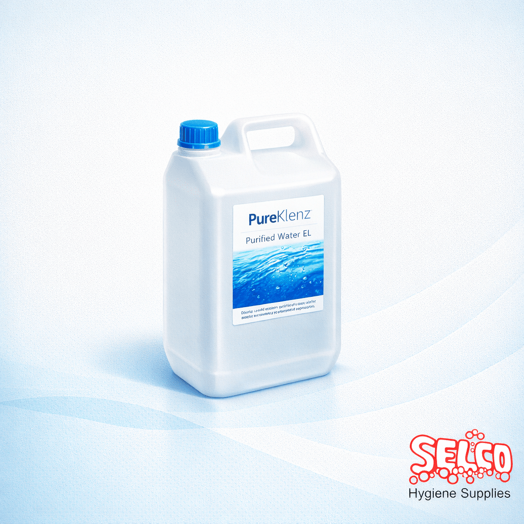 Deionised water 5L 25L price Ireland demineralised pure water