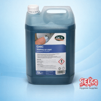 5 litre bottle of Dysys Chic professional concentrated washing up liquid for catering.